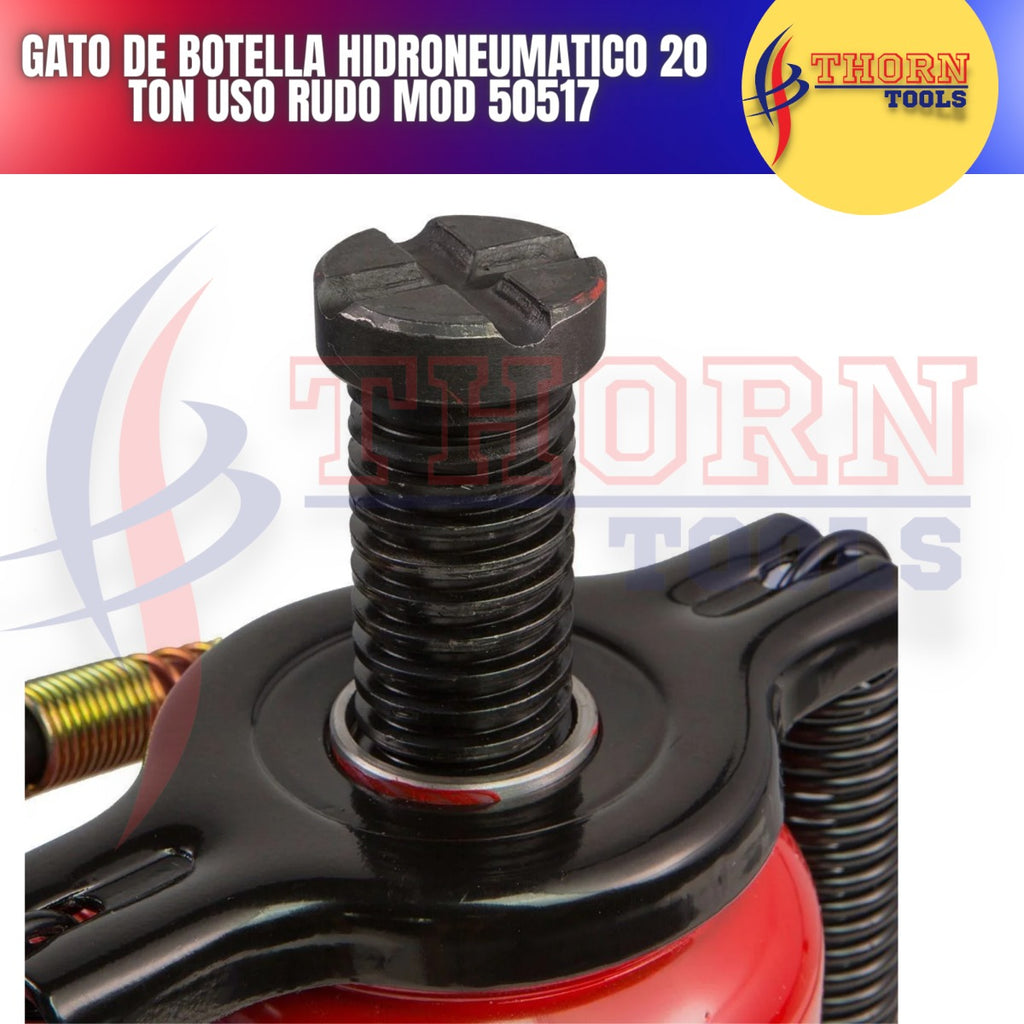 Gato De Botella Hidroneumatico 20 Ton Uso Rudo Mod 50517