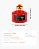 Bidón de seguridad para gasolina, 2.5 galones