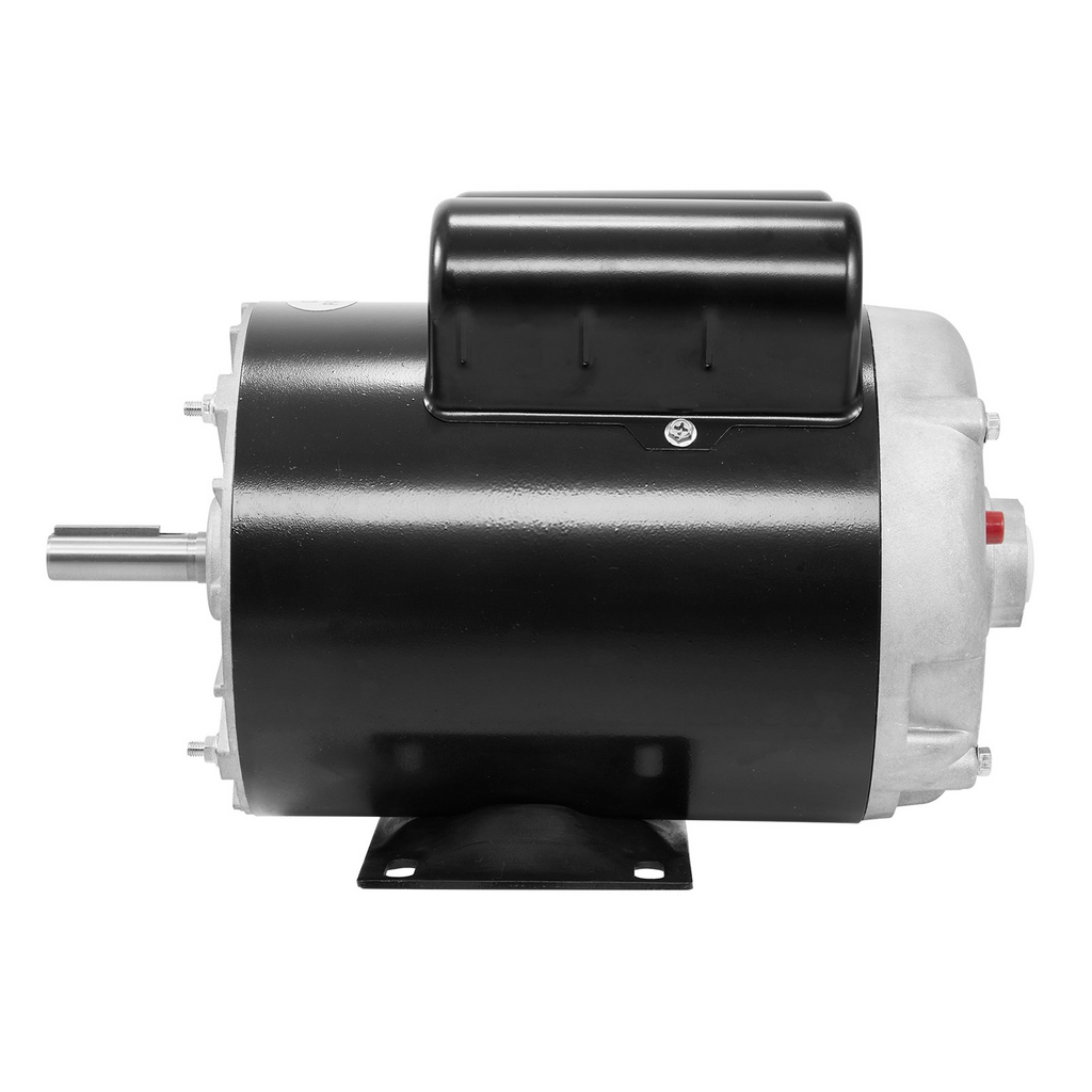 Motor de compresor de aire VEVOR 5HP SPL motor eléctrico de 230 V y 15 amperios 3450 RPM marco de 56, eje con chaveta de 5/8" longitud de eje de 1,88"