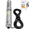 Bomba sumergible para pozos profundos VEVOR 2 HP 230 V 60 Hz 37 GPM cabezal 427 pies con cable 33 pies IP68