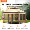 Carpa de patio VEVOR 11 x 11 pies para 8-10 personas