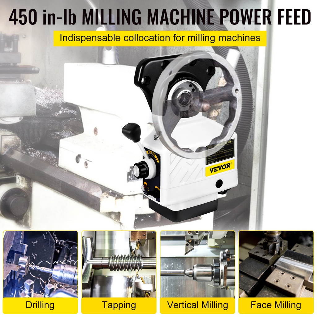 Alimentador de mesa para fresadora de eje X, 200 RPM