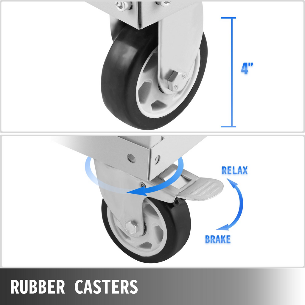 Carro de herramientas VEVOR con portaherramientas cónico de 40 mm (BT40 con capacidad para 36)