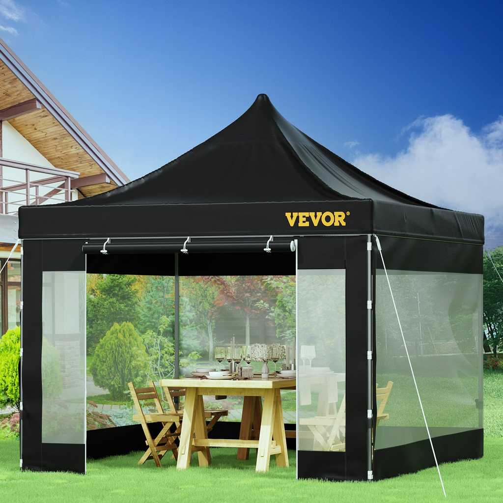 VEVOR Carpa plegable con dosel 10 x 10 pies