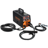 VEVOR MIG Welder, 130A Flux Core Welder, 3 in 1 Combo MMA/MIG/LIFT TIG Welder Machine, Portable MIG-130 Welding Machine IGBT Inverter, Automatic Wire Feeding Welder for Stainless Steel, Carbon Steel