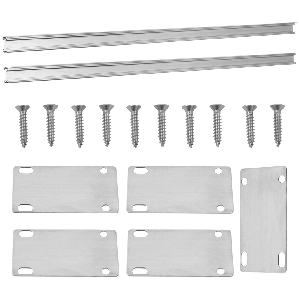 Kit de rieles móviles para luces de cultivo interior ajustables 10.8 pies 10 rpm motor con botón de encendido apagado ajustable 0 a 120 segundos