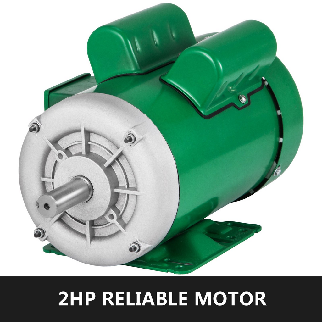 Motor eléctrico NEMA para uso agrícola 2 HP 1725 RPM 145 T monofásico eje de 7/8" TEFC 115/230 V