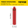 Broca de diamante VEVOR broca de diamante de 3"/ 76 mm de diámetro broca de diamante de 14"/ 355 mm broca de diamante de rosca de 5/8"-11
