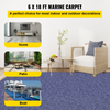 VEVOR Alfombra marina azul oscuro de 1,80 x 5,49 m