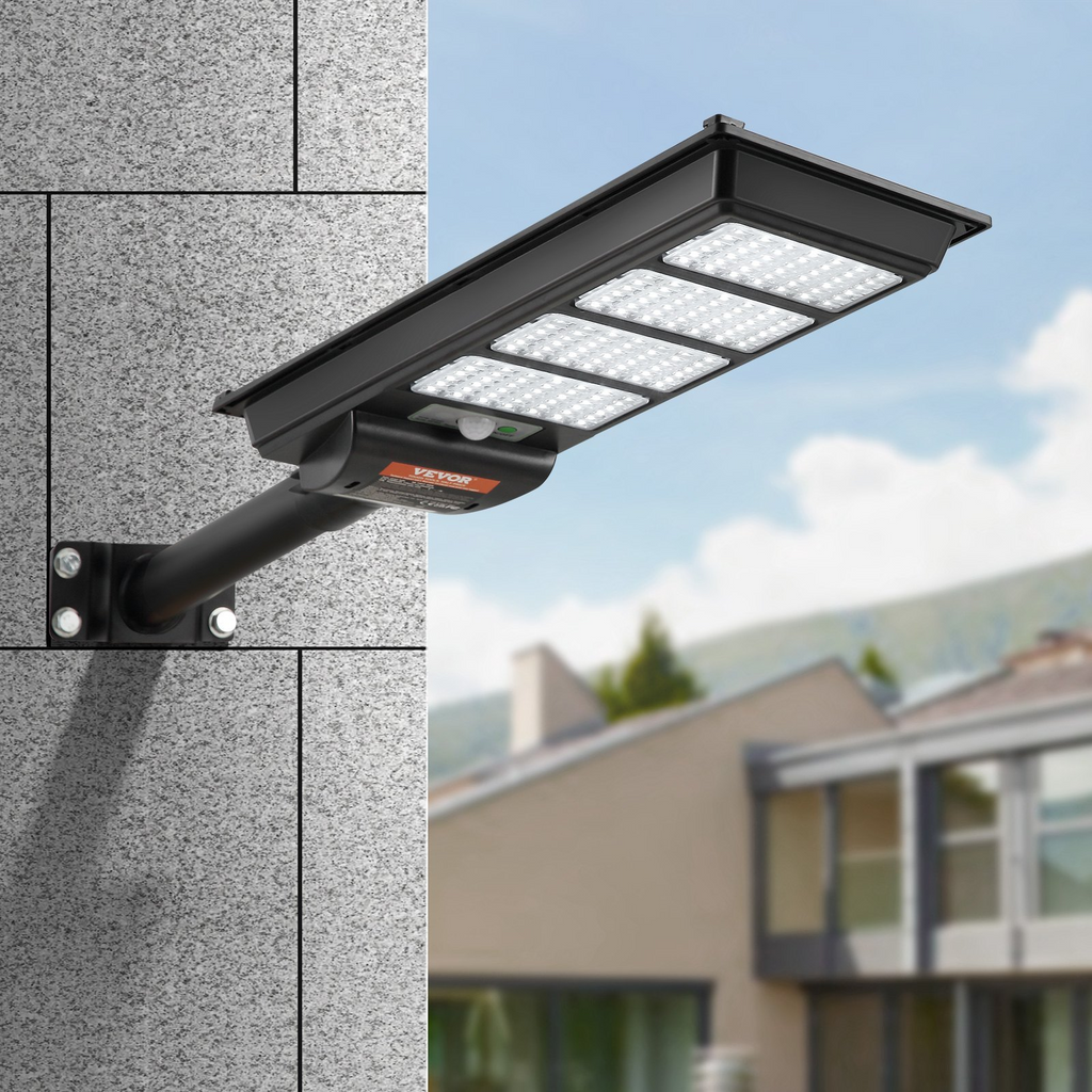 VEVOR - Farola solar de 400 W 800 lm foco LED