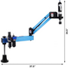 Máquina de roscado neumática VEVOR pinzas de roscado M3-M12 1200 mm 360° multidireccional