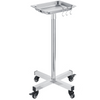 VEVOR Soporte para Mayo Bandeja para Mayo de Acero Inoxidable Capacidad de Carga de hasta 36 lb Altura Ajustable de 31,9" a 55"