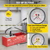 Bomba de prueba de presión hidrostática VEVOR prueba hasta 25 bar/2,5 MPa tanque de 3,2 galones