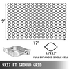 Rejilla de suelo VEVOR Geo Grid de 9 x 17 pies 4 pulgadas de espesor de 1885 libras por pie cuadrado