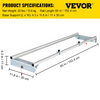 VEVOR Router Sled 60 pulgadas / 152,4 cm de ancho