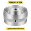 VEVOR Rueda de transmisión para amoladora de banda de 5" de diámetro cuchillos de 2" x 72" con orificio/eje de 5/8"