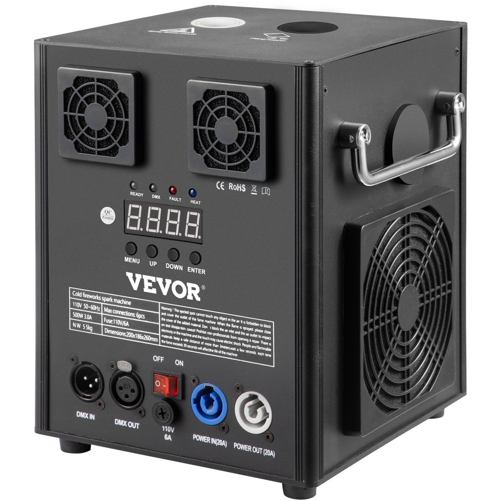 VEVOR Stage Equipment - Máquina de efectos especiales para escenario 500 W con control remoto inalámbrico