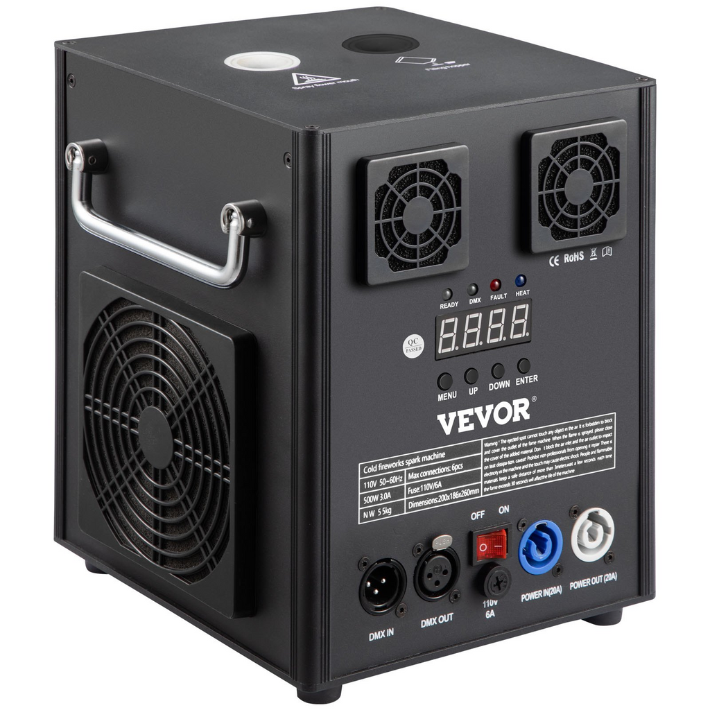 VEVOR Stage Equipment - Máquina de efectos especiales para escenario 500 W con control remoto inalámbrico