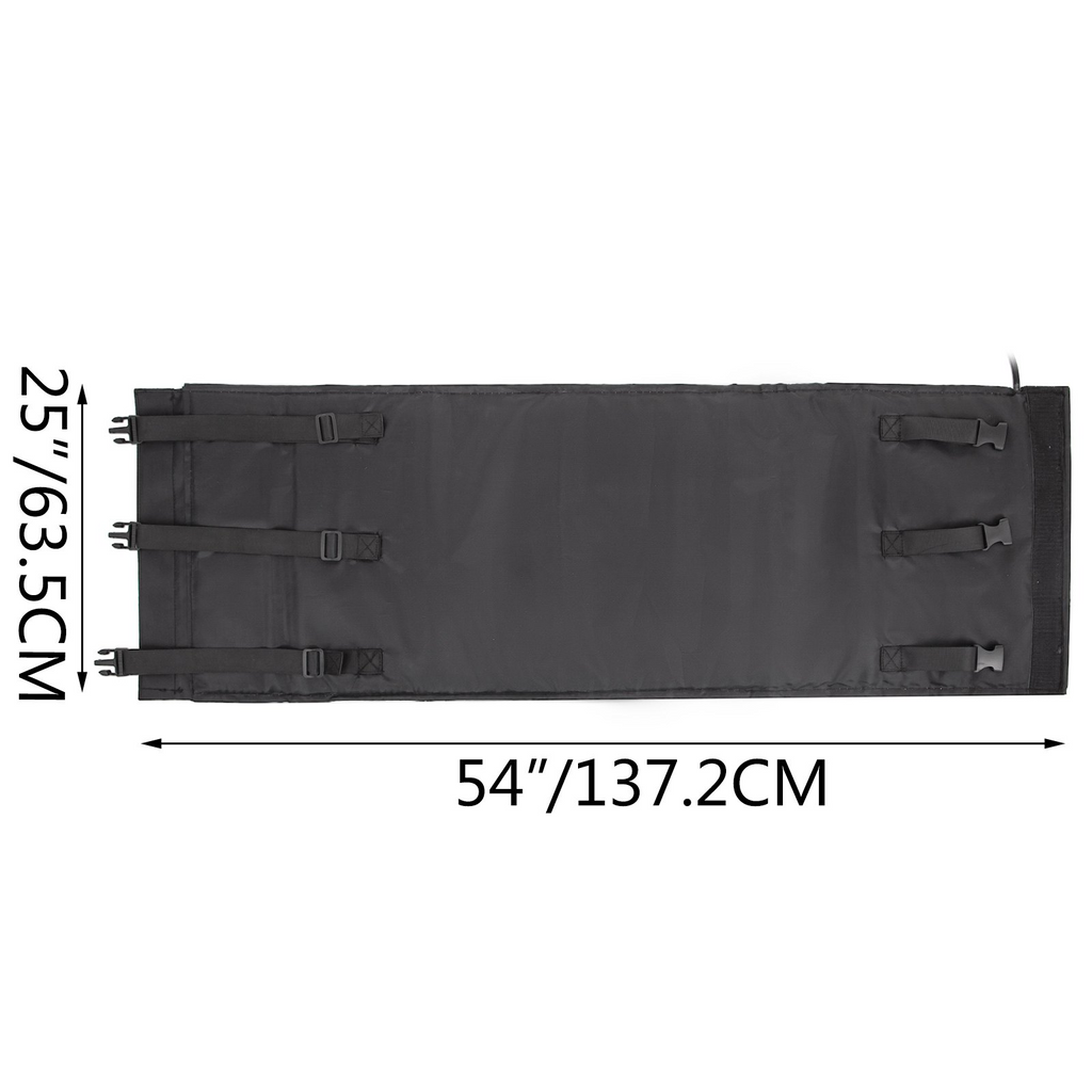 Funda para calentador de bidón de 55 galones ajustable de 145 °F 5 kg 84 pulgadas 120 V