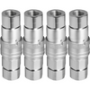 Acoplamiento rápido hidráulico VEVOR 1/2" con cuerpo de 1/2" rosca NPT 1/2" 4 pares 45.5 l/min (ISO 16028)