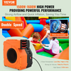 Soplador inflable VEVOR 1500W 2 y 2,1 HP 3100 RPM