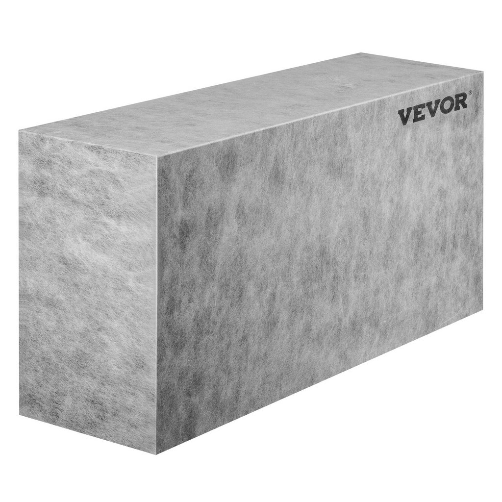 Asiento de ducha con azulejos VEVOR 38,2" x 11,4" x 20" resistente al agua de fábrica y 100 % a prueba de fugas con tablero de carga de 440 lb color gris