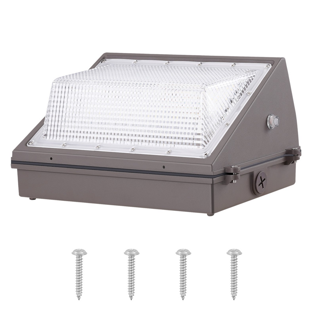 VEVOR - Juego de 2 luces LED de pared para exteriores 100 W 10800 lm 5000 K