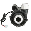 Bomba para spa 2 velocidades VEVOR marco 48 pulgadas CA 110-120 V 1.5 HP/150 GPM/42.65 pies alta velocidad 0.46 HP/70 GPM/9.18 pies baja velocidad puerto 2" interfaz giratoria 90° probada según normas UL