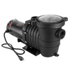 Bomba para piscina elevada VEVOR 2 HP caudal máximo de 110 GPM 110 V/240 V, 3450 RPM altura máxima de 59 pies