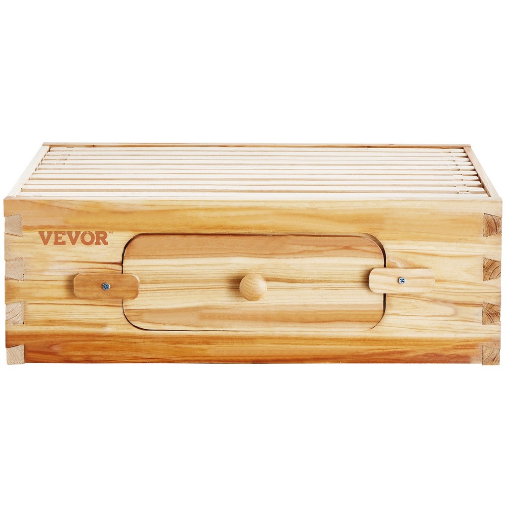 VEVOR - Kit de inicio de colmena de abejas de tamaño mediano