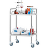 Carro con ruedas para laboratorio VEVOR 15,16" x 21,57" x 34,06"