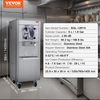 VEVOR Máquina para hacer helados comerciales rendimiento de 18 l/h  de 1780 W con ruedas