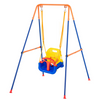 Columpios VEVOR para patio trasero columpio 3 en 1 para niños pequeños con 4 bolsas de arena plegables