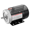 Motor eléctrico VEVOR de 1 HP 3450 rpm CA 115 V/230 V marco 56C motor de compresor de aire monofásico eje con chaveta de 5/8"