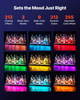 Expositor de botellas de licor con iluminación LED