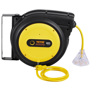 Carrete de cable de extensión retráctil SSSJXQ80FT