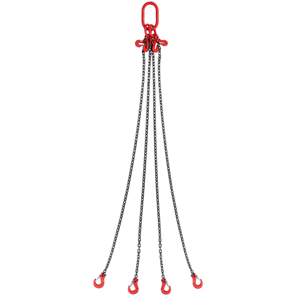 Eslinga de cadena VEVOR de 1/4" x 5' 4 patas G80 6600 lb