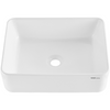 Lavabo de cerámica moderno VEVOR de 19" x 14,7" para baño