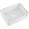 Lavabo de cerámica moderno VEVOR de 19" x 14,7" para baño