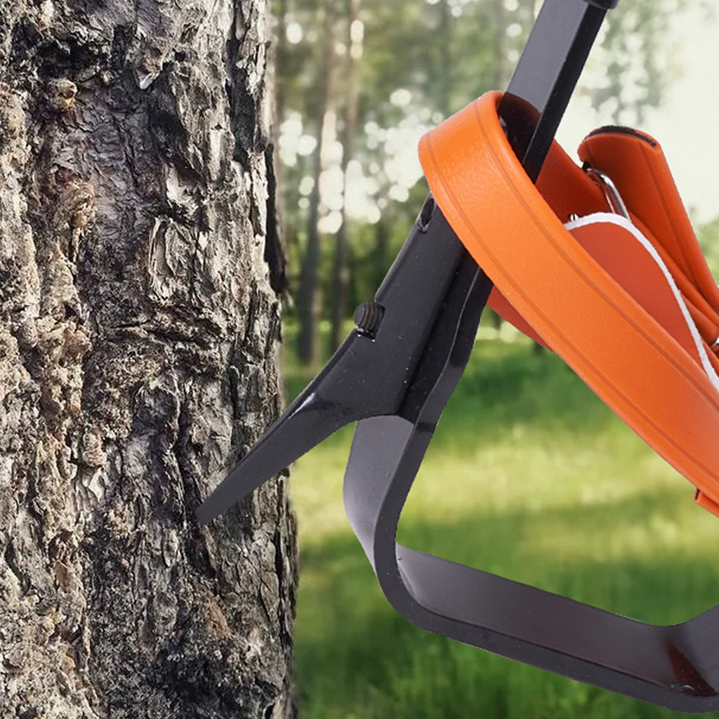 VEVOR Espuelas para trepar árboles Equipo de arboricultura Naranja