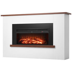 Chimenea eléctrica independiente de 65, 5 pulgadas