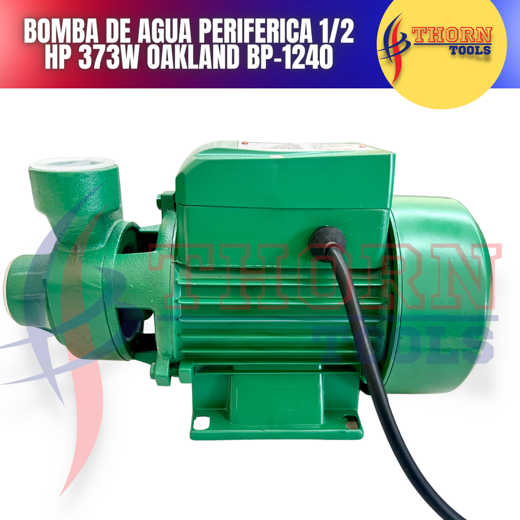 Bomba para Agua de Alta Presión 1 1/2 / Motor 2 HP - 1 PH # 2831
