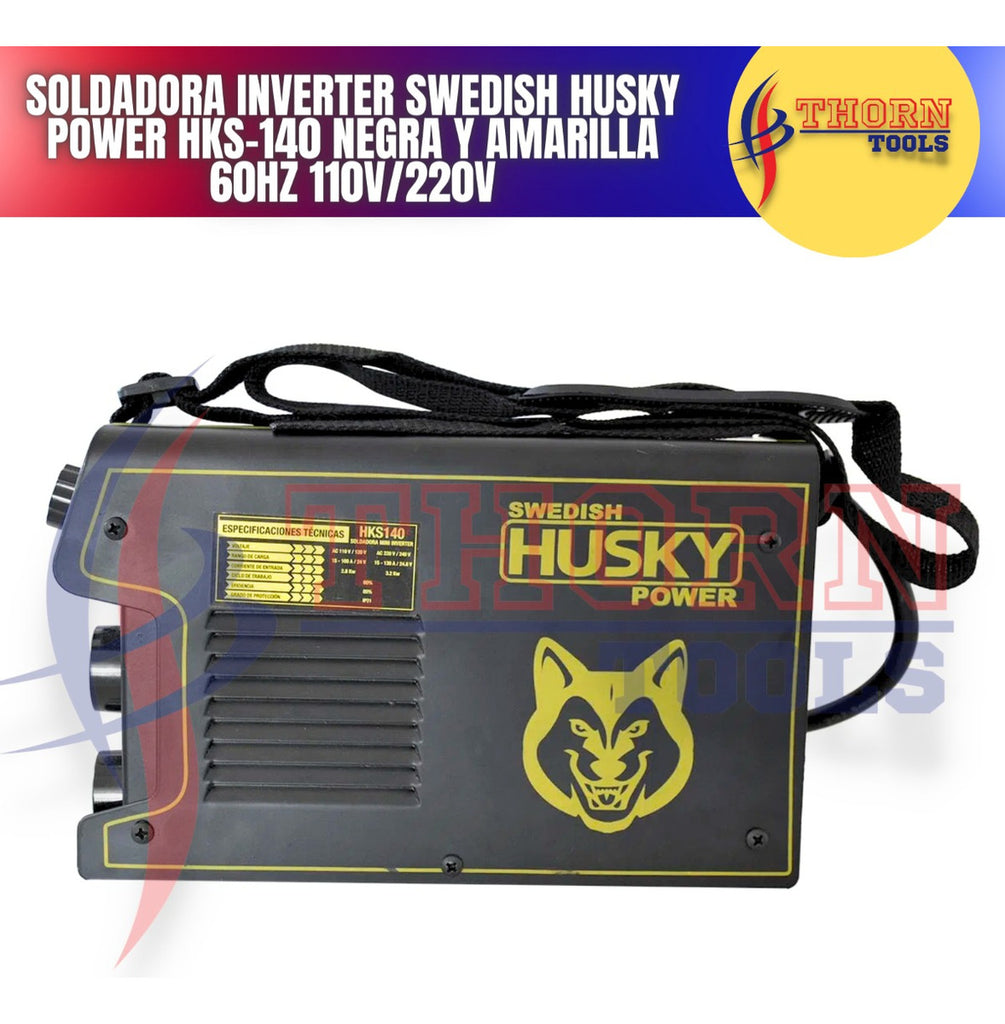 Soldadora Inversora Swedish Husky Power Hks-140j 110v/220v