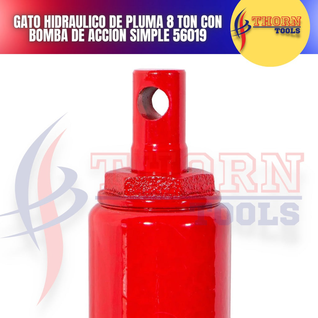 Gato Hidraulico De Pluma 8 Ton Con Bomba Accion Simple 56019