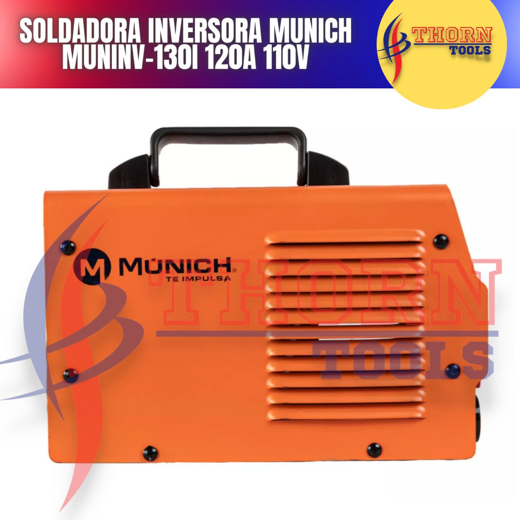 Soldadora Inversora Munich Modelo Muninv-130i 120a 110v