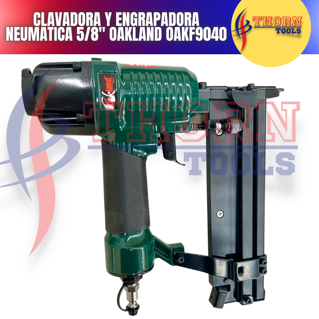 Clavadora Y Engrapadora Neumatica 5/8'' Oakland OAKF9040