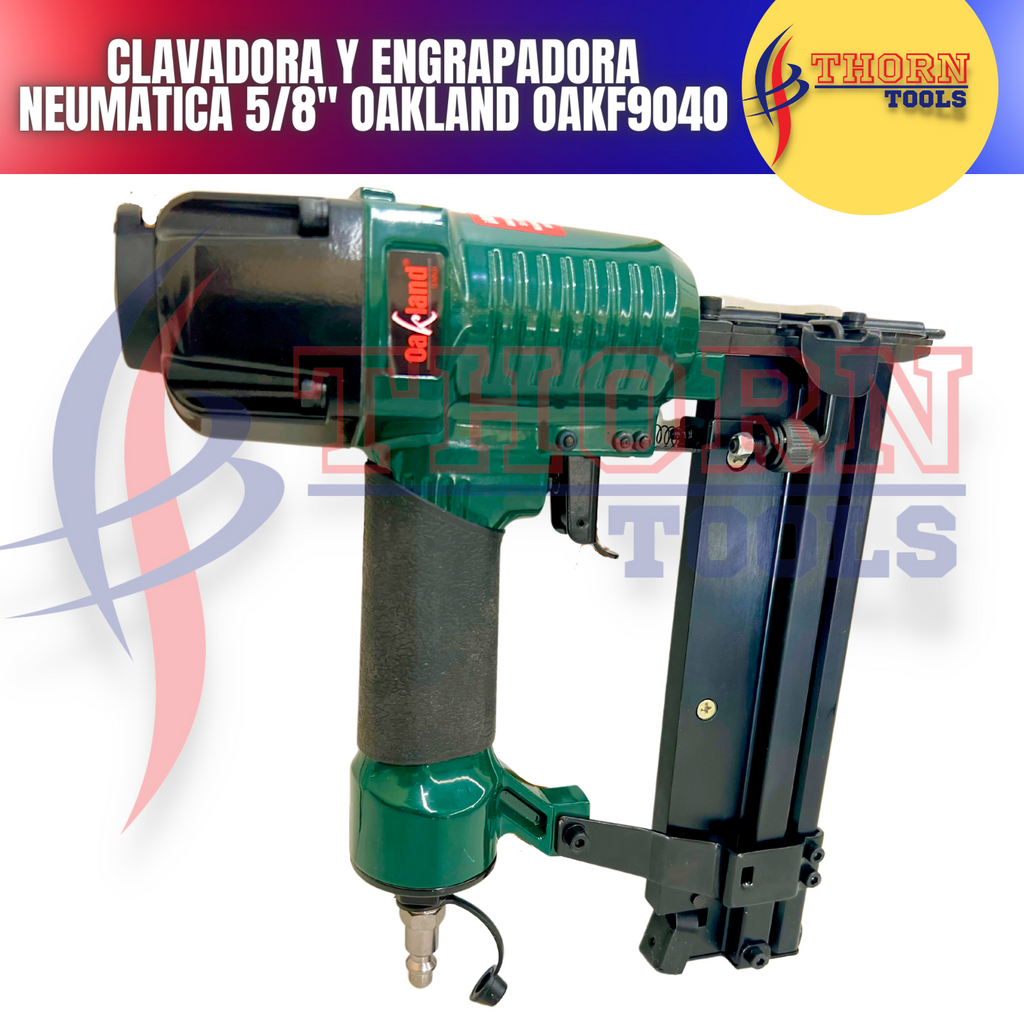 Clavadora Y Engrapadora Neumatica 5/8'' Oakland OAKF9040